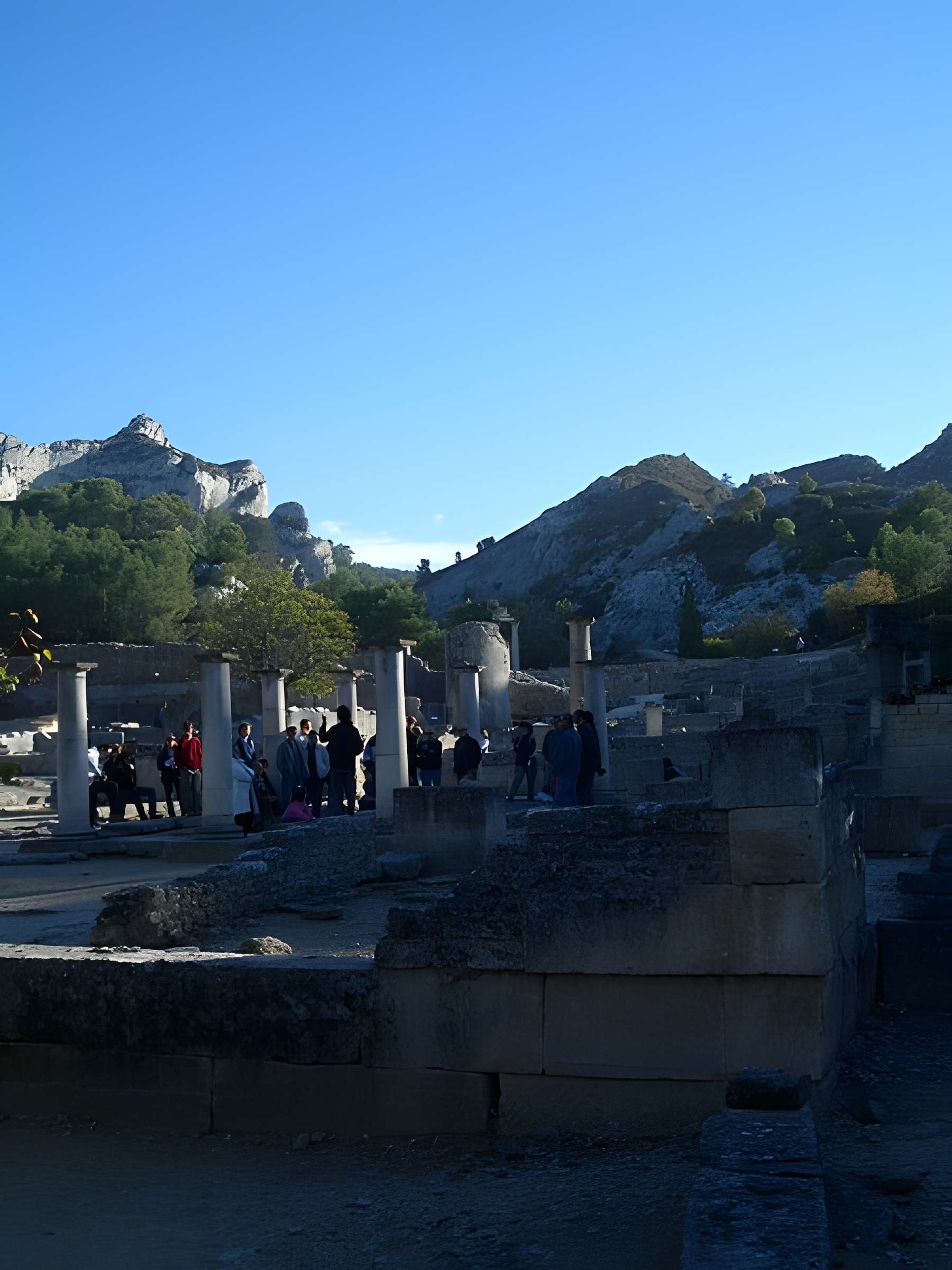Fouilles du Glanum à Saint-Rémy-de-Provence