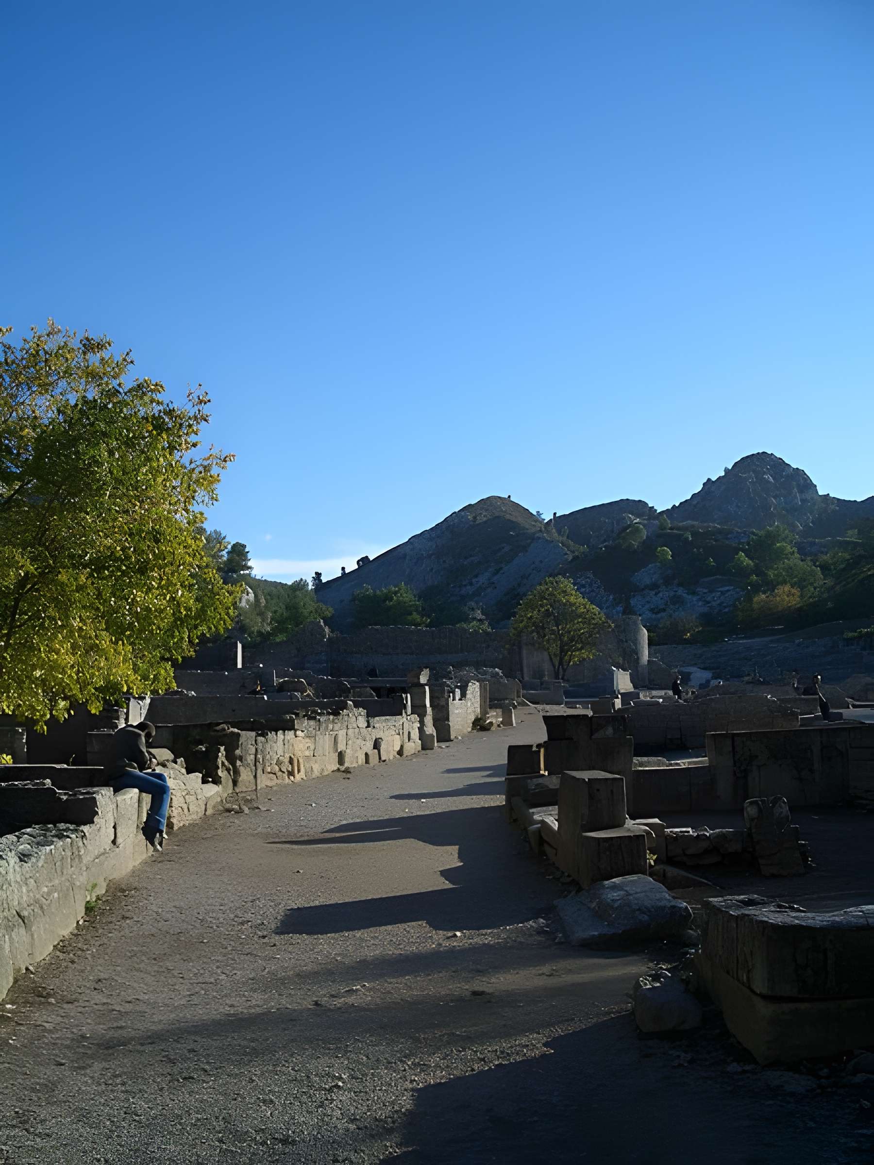 Fouilles du Glanum à Saint-Rémy-de-Provence