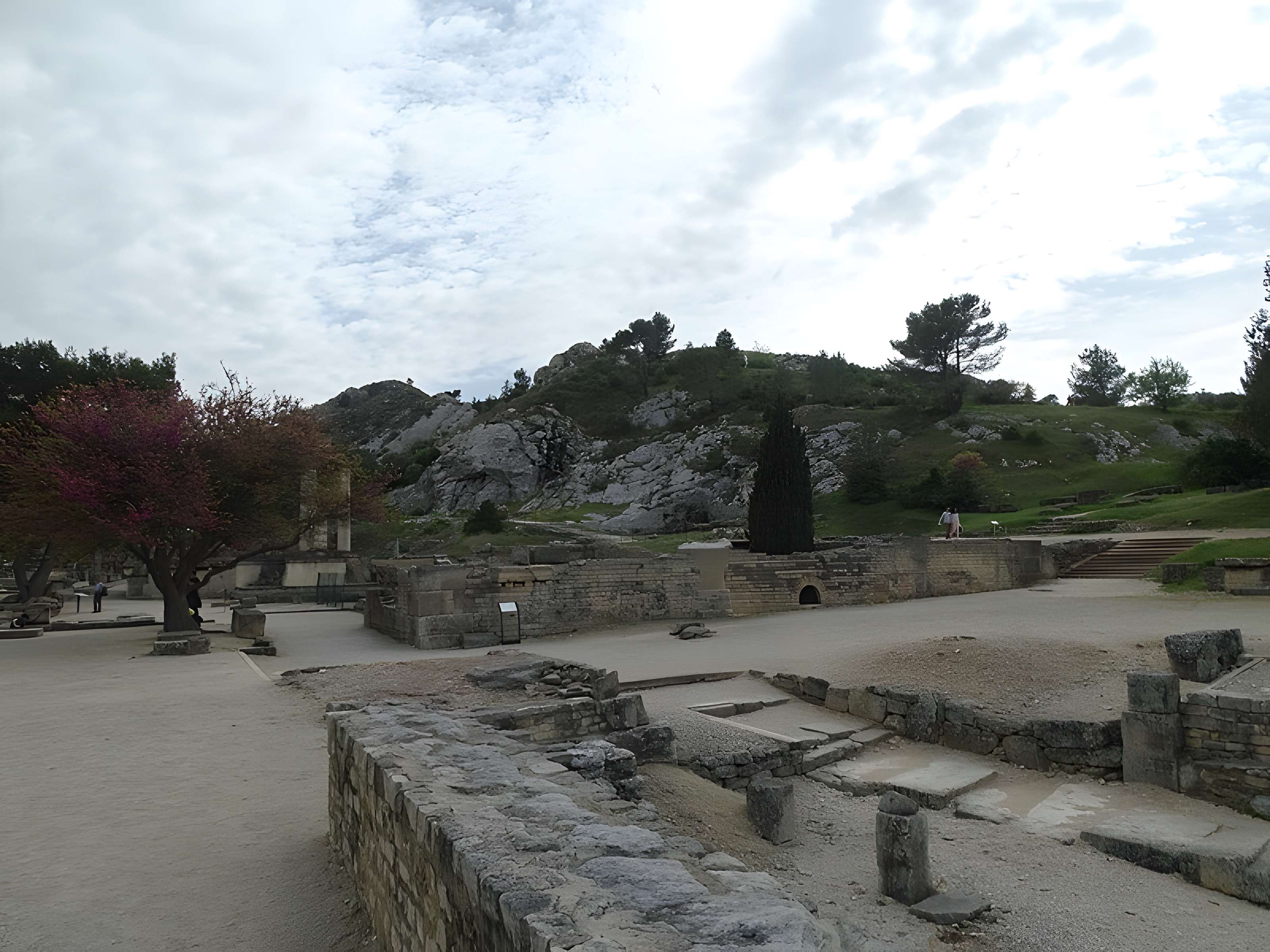 Fouilles du Glanum à Saint-Rémy-de-Provence