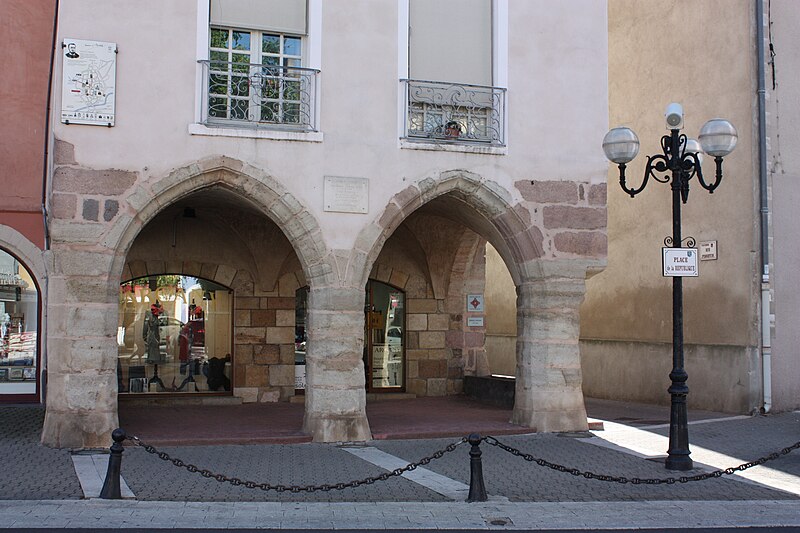 Maison à arcades à Issoire