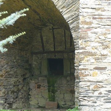 Fours à chaux de la Veurière et rampe daccès