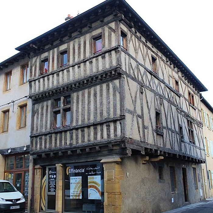 Photo de Maison à pans de bois, 11 Rue des Moulins à Charlieu