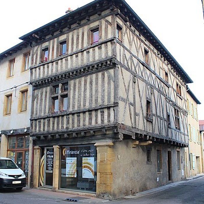 Photo de Maison à pans de bois, 11 Rue des Moulins à Charlieu