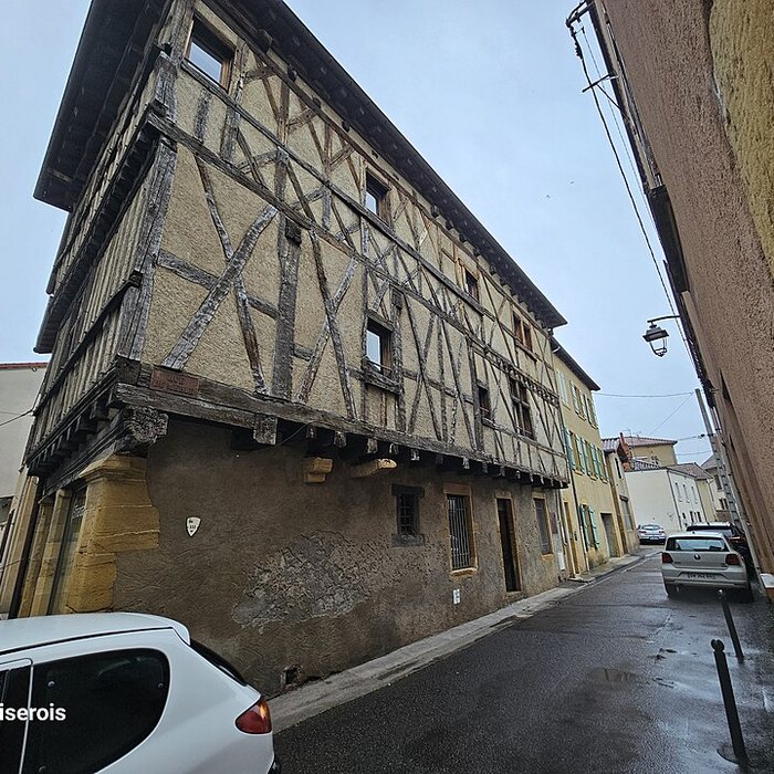 Photo de Maison à pans de bois, 11 Rue des Moulins à Charlieu