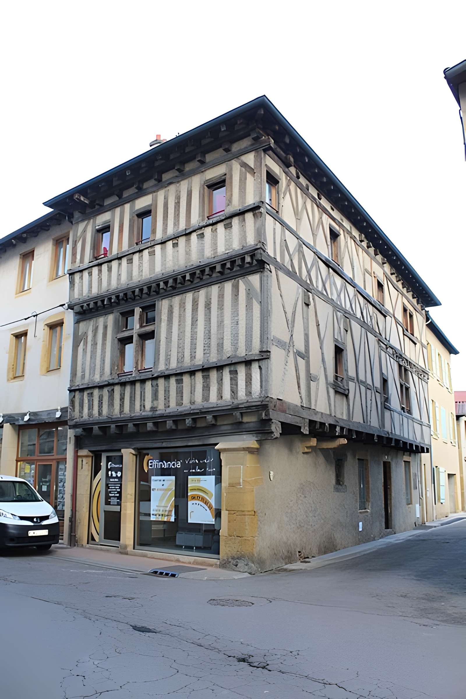 Maison à pans de bois, 11 Rue des Moulins à Charlieu