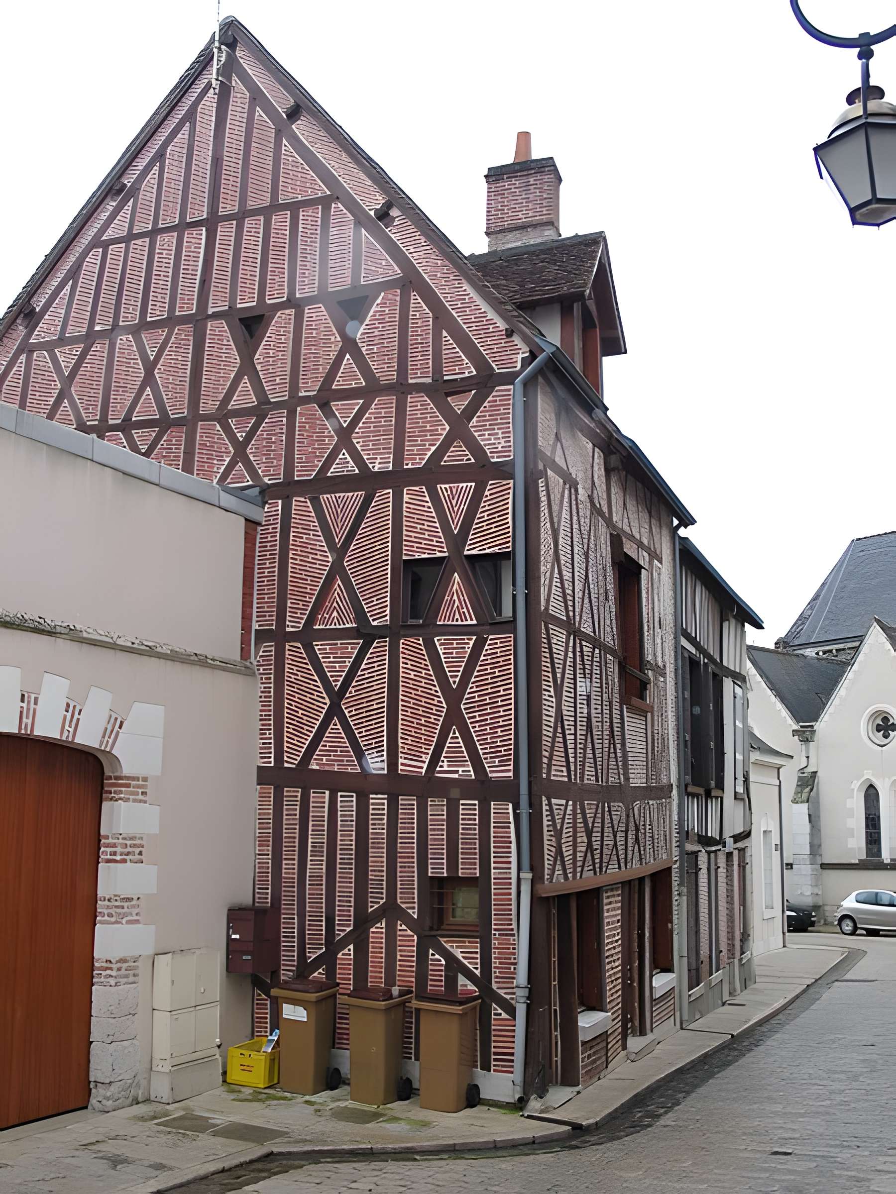 Maison à pans de bois, 12 Rue du Pont à Romorantin-Lanthenay