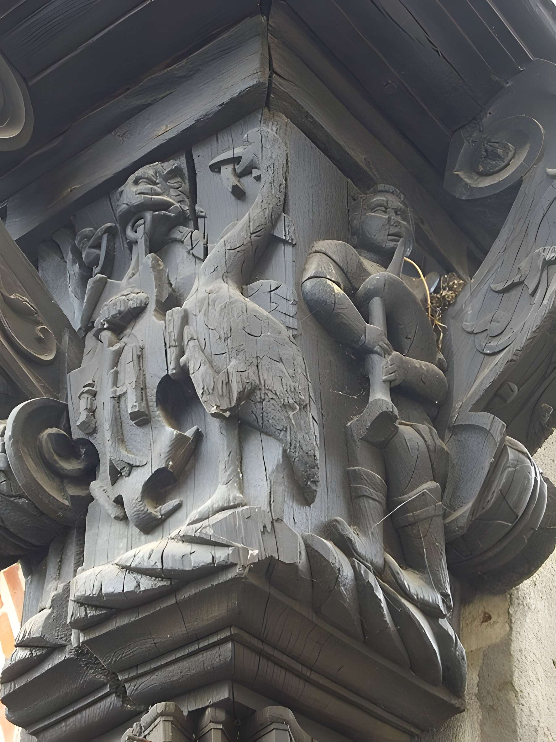 Maison à pans de bois, 12 Rue du Pont à Romorantin-Lanthenay