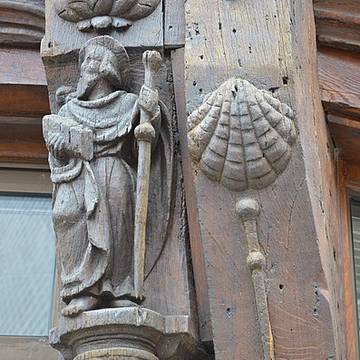 Maison à pans de bois, 3 Rue des Changes à Brou