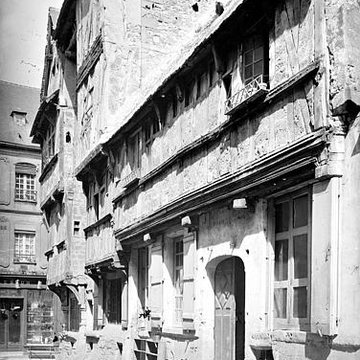 Maison à pans de bois, 3 Rue des Cuisiniers à Bayeux 