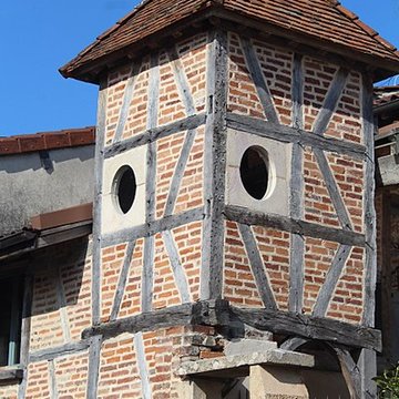 Maison à pans de bois, 3 Rue Saint-Loup à Romenay
