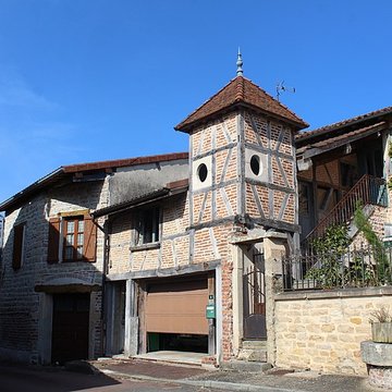 Maison à pans de bois, 3 Rue Saint-Loup à Romenay