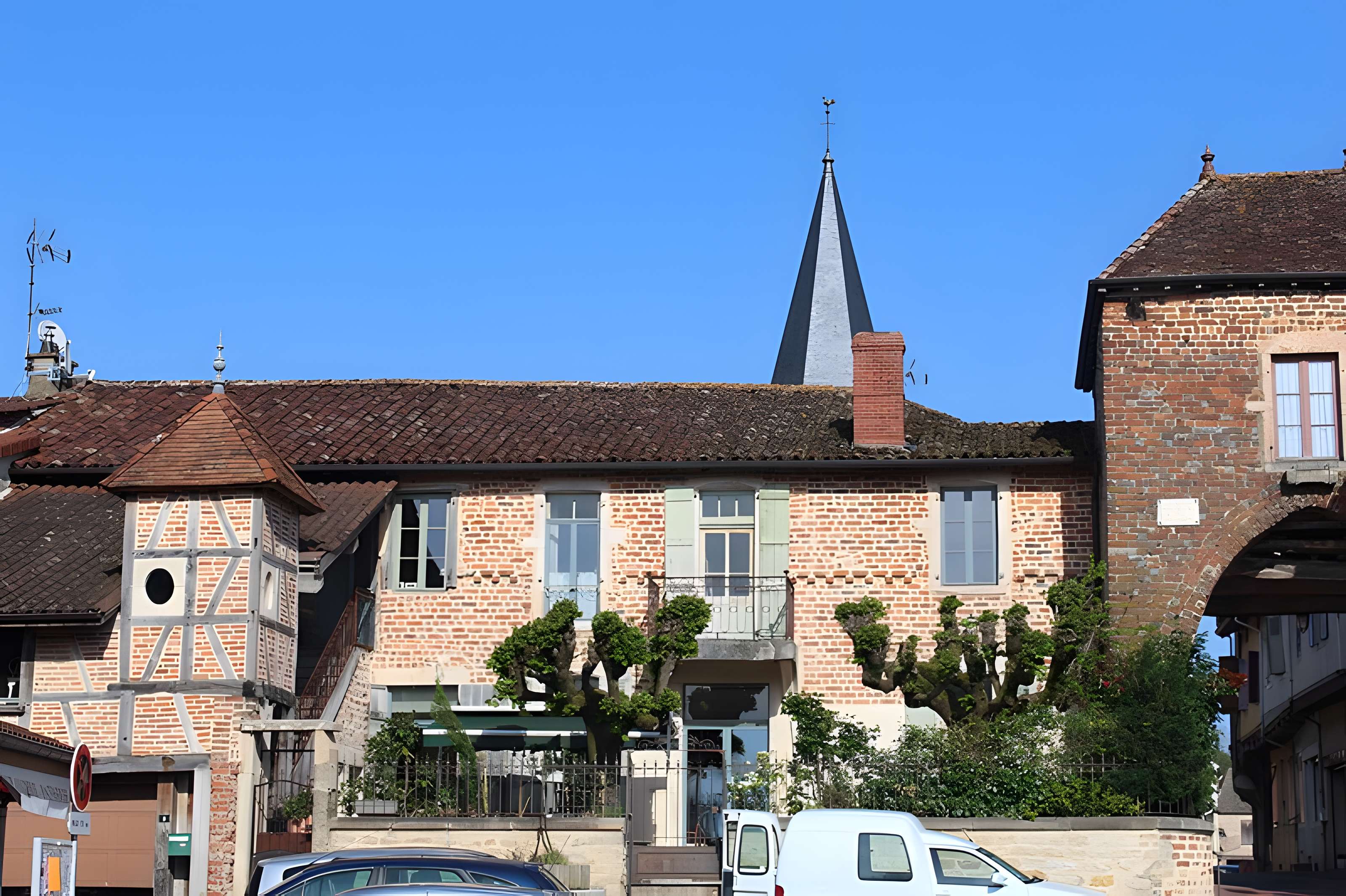 Maison à pans de bois, 3 Rue Saint-Loup à Romenay