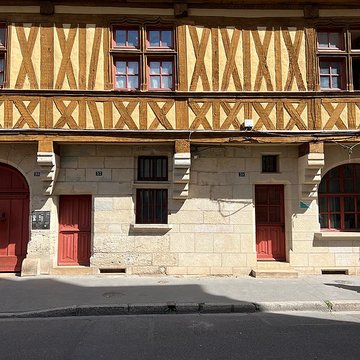 Maison à pans de bois, 37 Rue Jeannin à Dijon