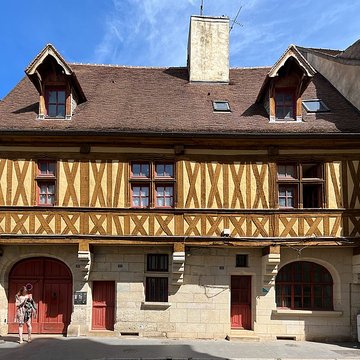 Maison à pans de bois, 37 Rue Jeannin à Dijon