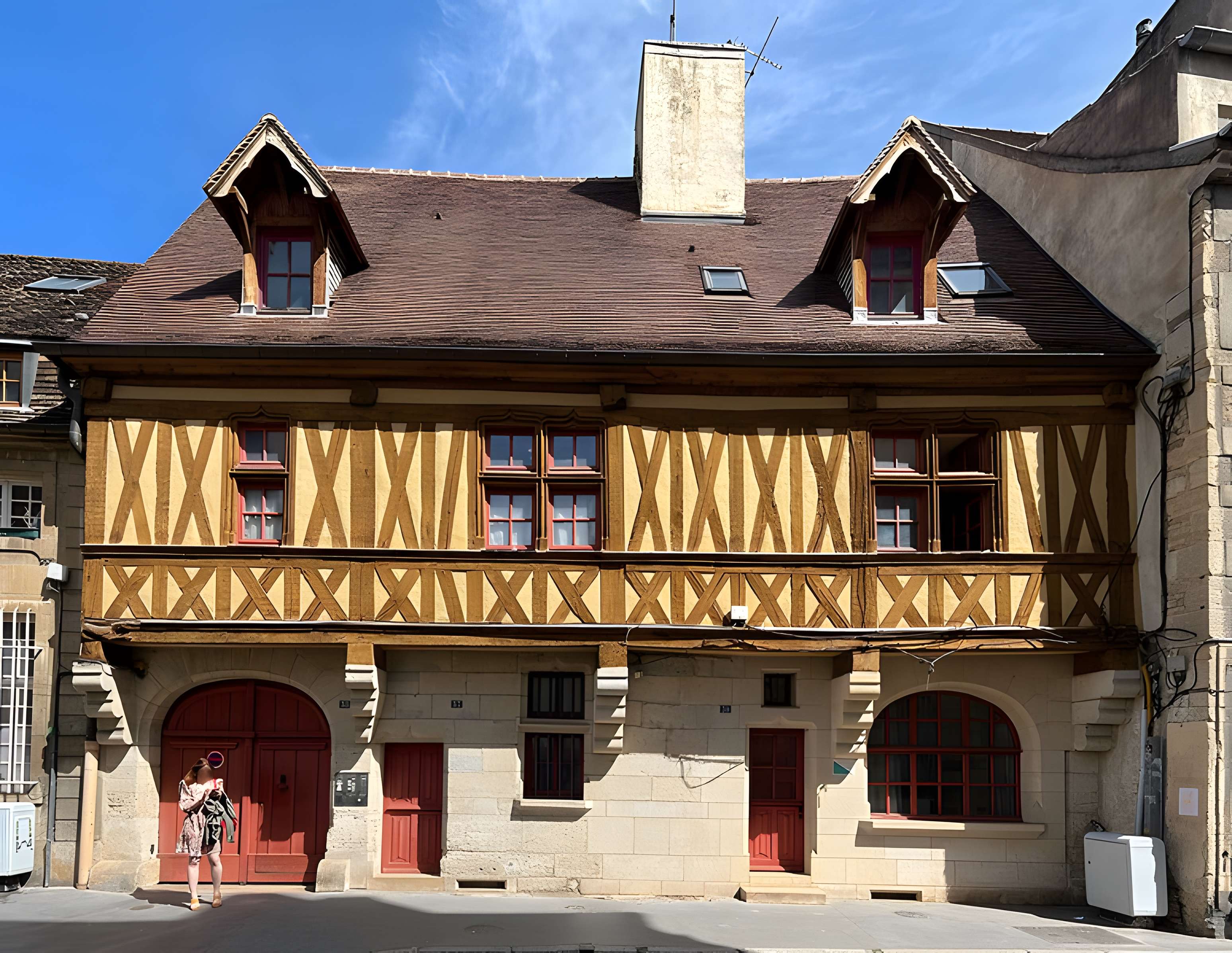Maison à pans de bois, 37 Rue Jeannin à Dijon
