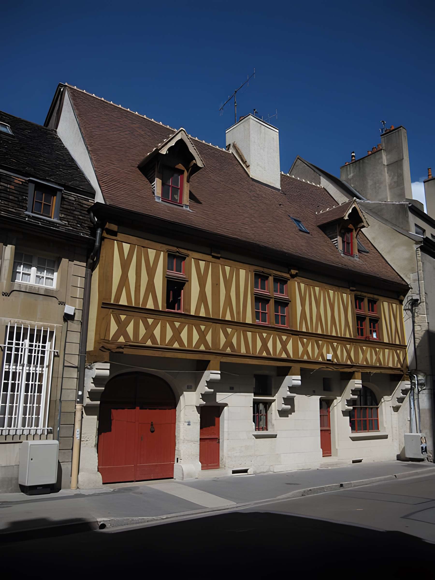 Maison à pans de bois, 37 Rue Jeannin à Dijon