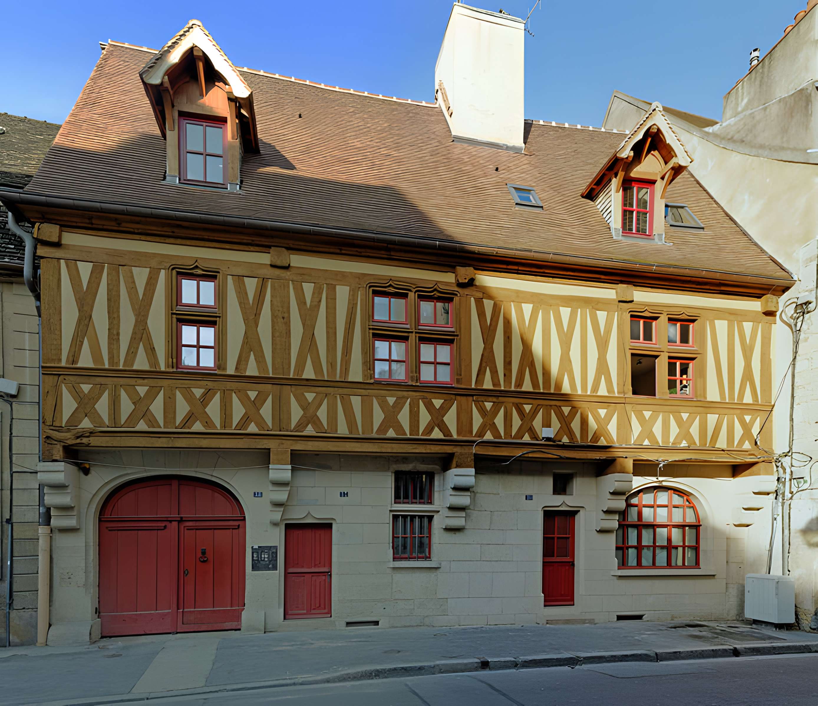 Maison à pans de bois, 37 Rue Jeannin à Dijon