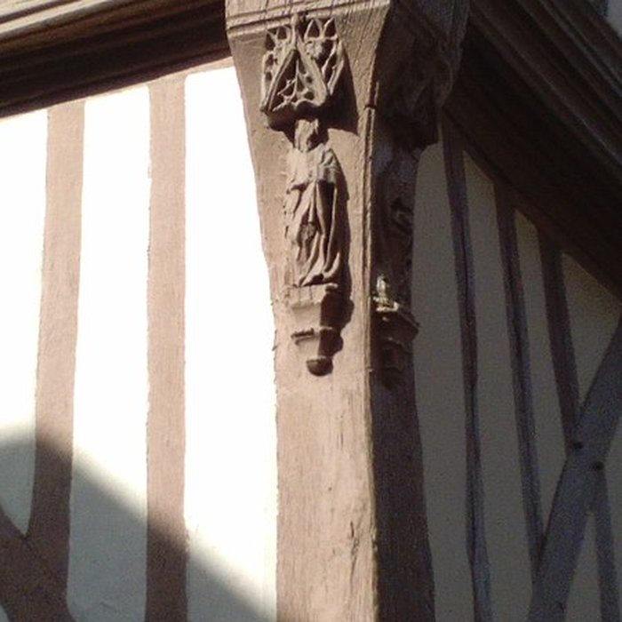 Photo de Maison à pans de bois, 41 Rue aux Huiliers à Louviers