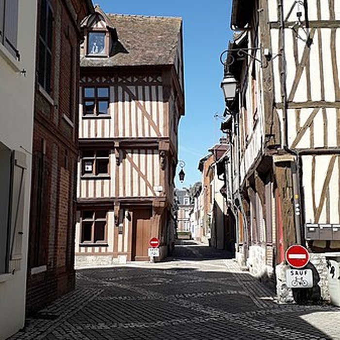 Photo de Maison à pans de bois, 41 Rue aux Huiliers à Louviers