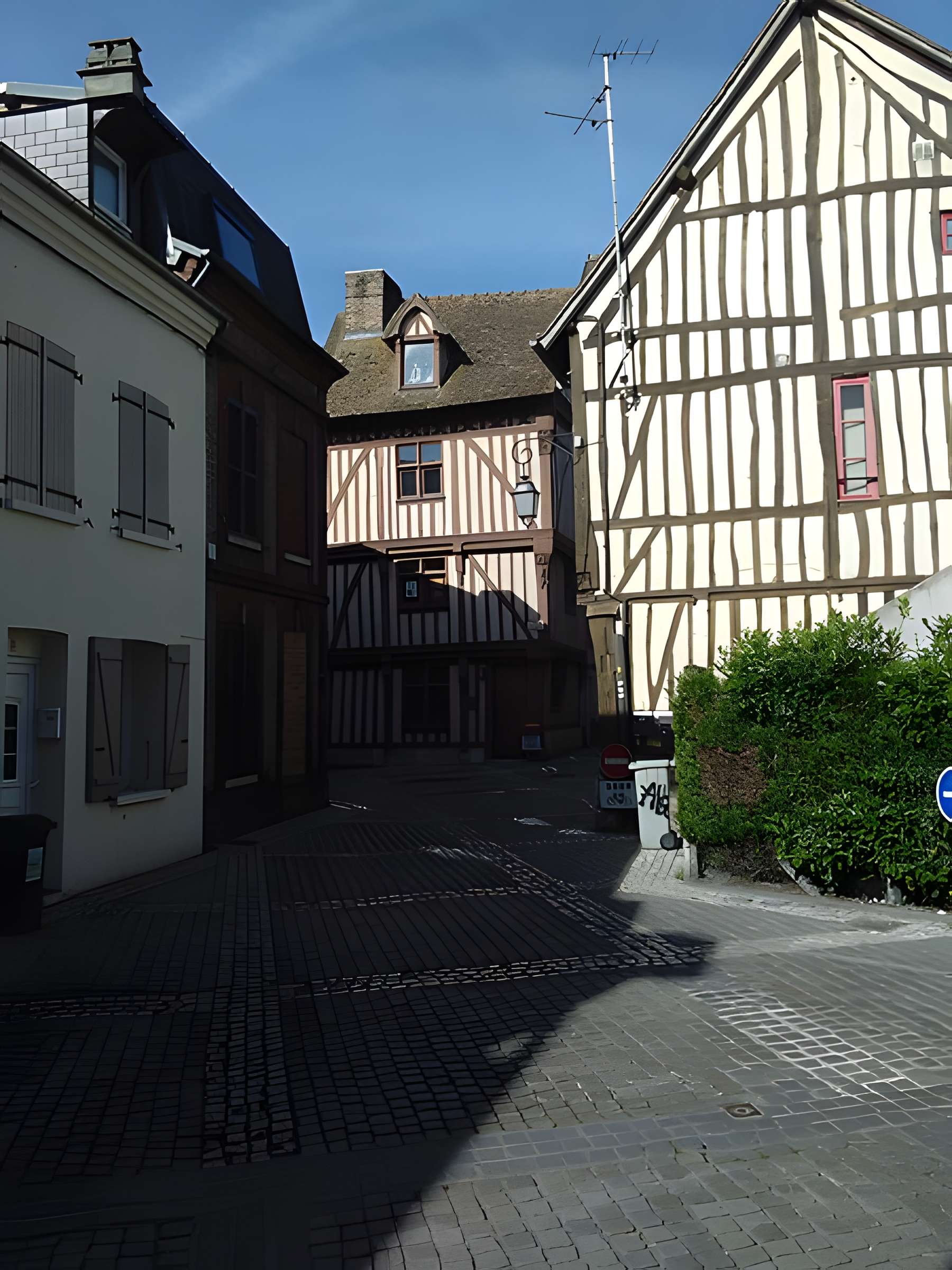 Maison à pans de bois, 41 Rue aux Huiliers à Louviers