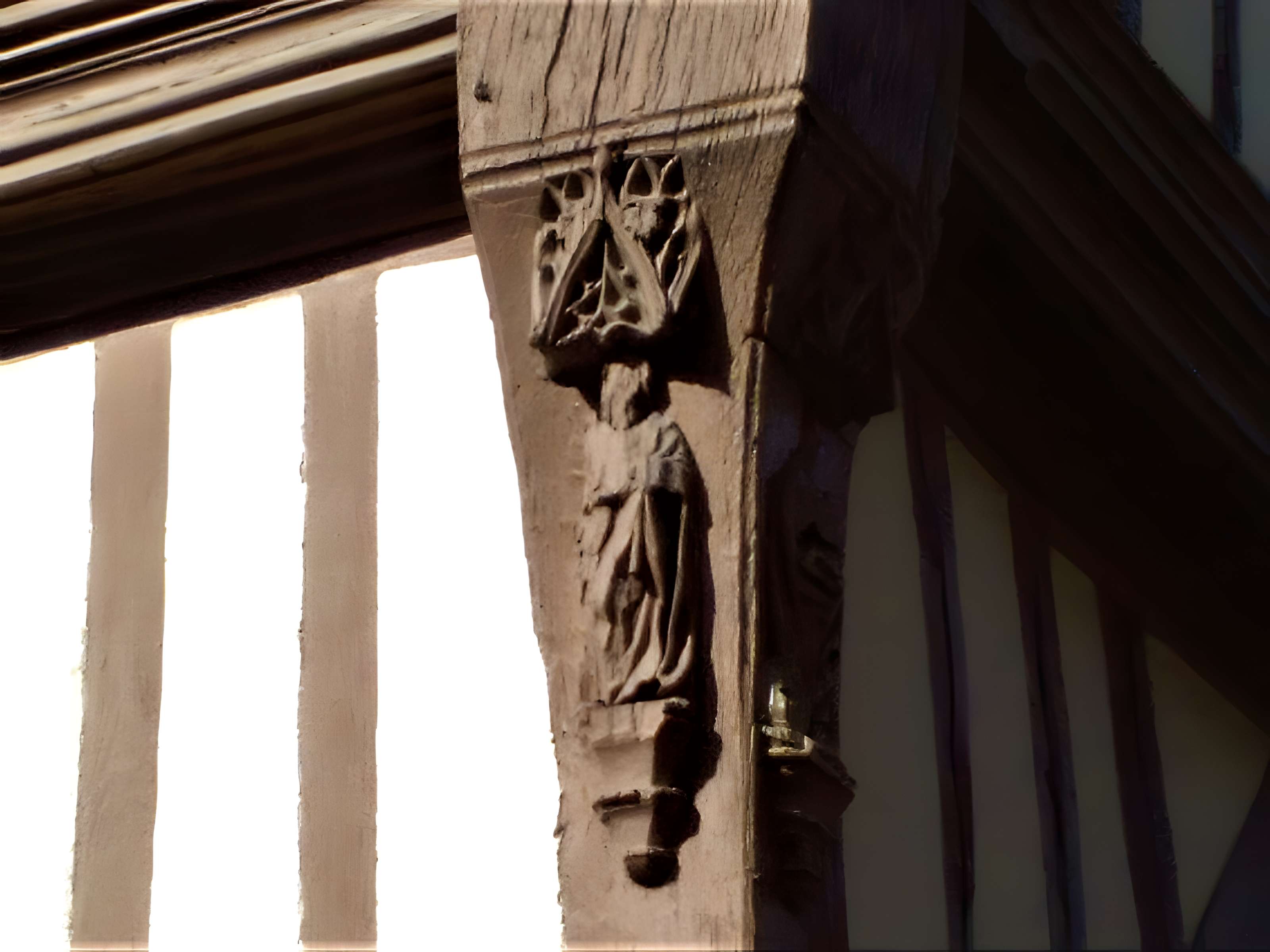 Maison à pans de bois, 41 Rue aux Huiliers à Louviers