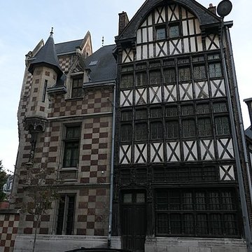 Maison à pans de bois, 5 Rue Eugène-Dutuit à Rouen