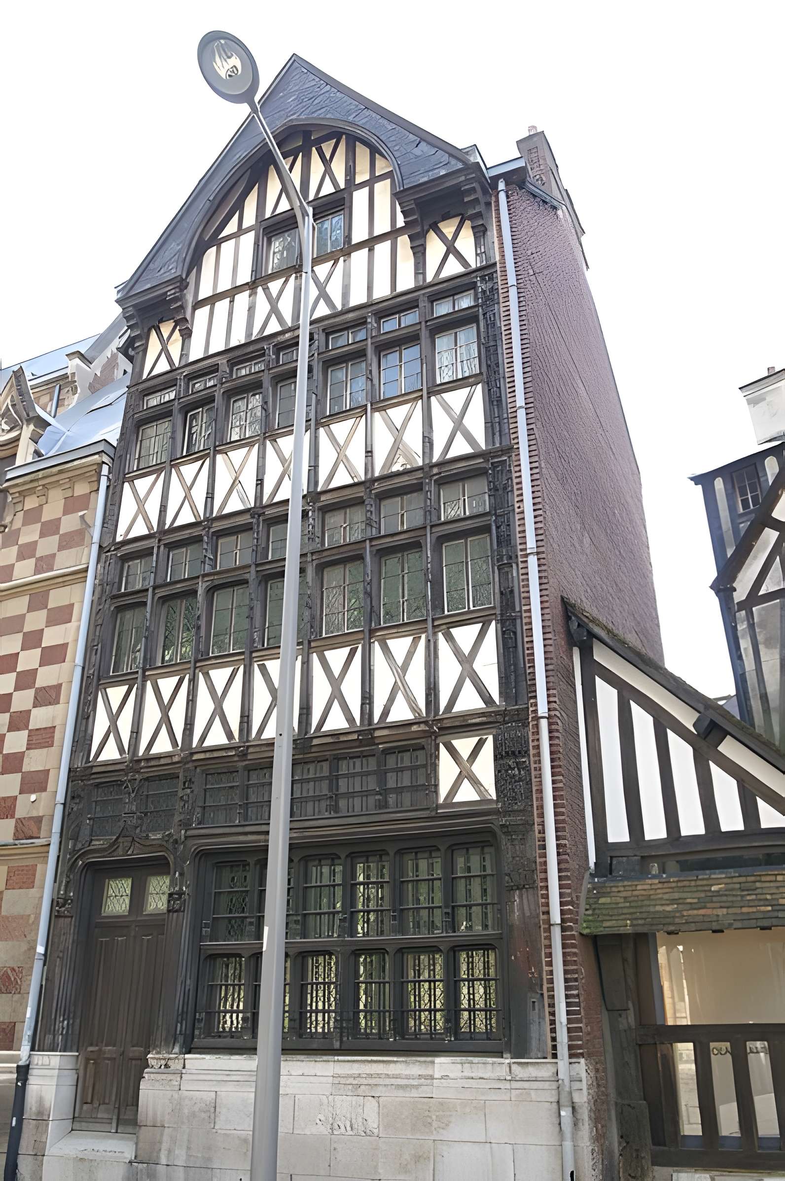 Maison à pans de bois, 5 Rue Eugène-Dutuit à Rouen