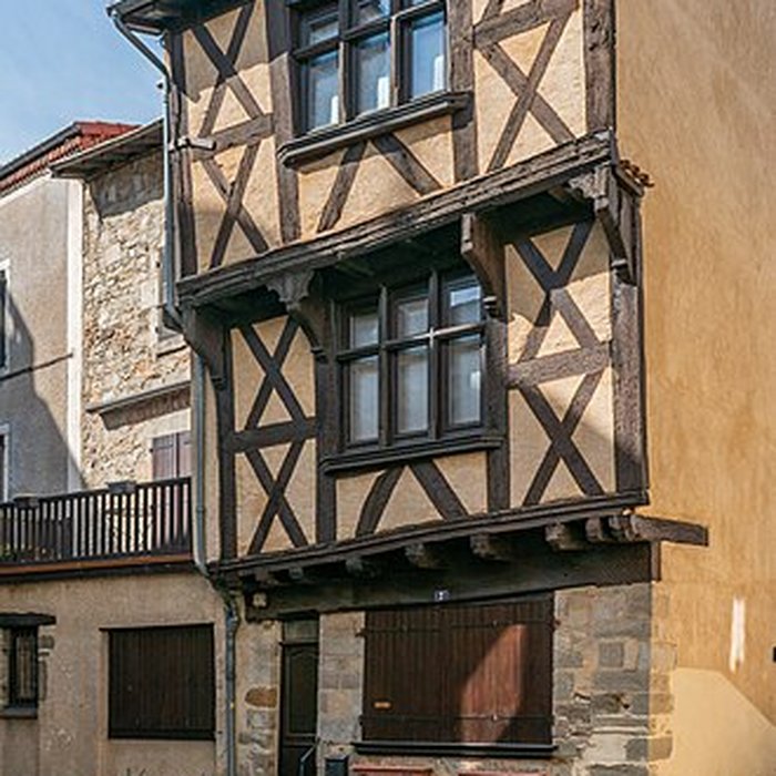 Photo de Maison à pans de bois, 7 Rue des Boucheries à Billom