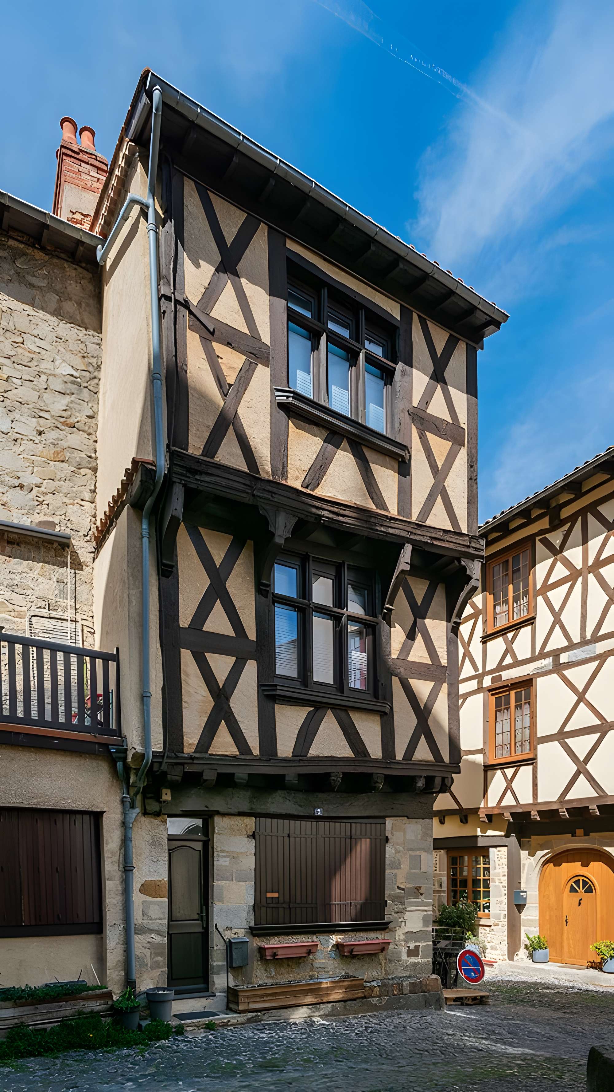 Maison à pans de bois, 7 Rue des Boucheries à Billom