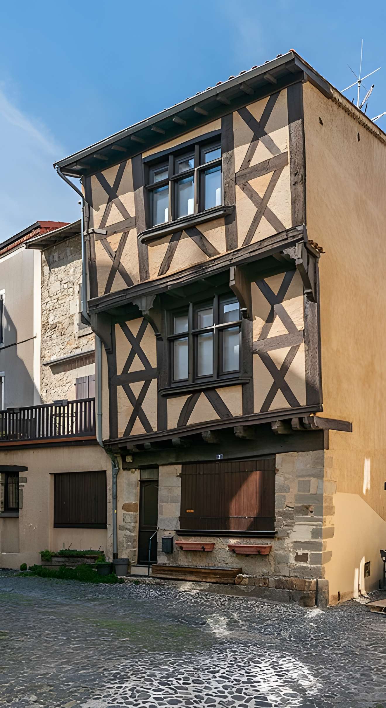 Maison à pans de bois, 7 Rue des Boucheries à Billom