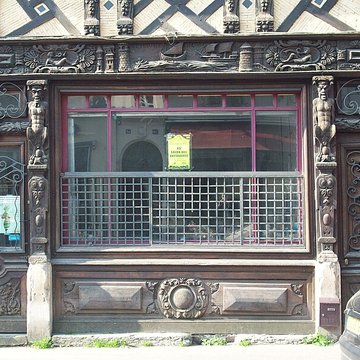 Maison à pans de bois, 83 Rue dAmiens à Rouen