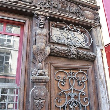 Maison à pans de bois, 83 Rue dAmiens à Rouen