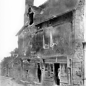 Maison à pans de bois, Grande-Rue à Saint-Aignan