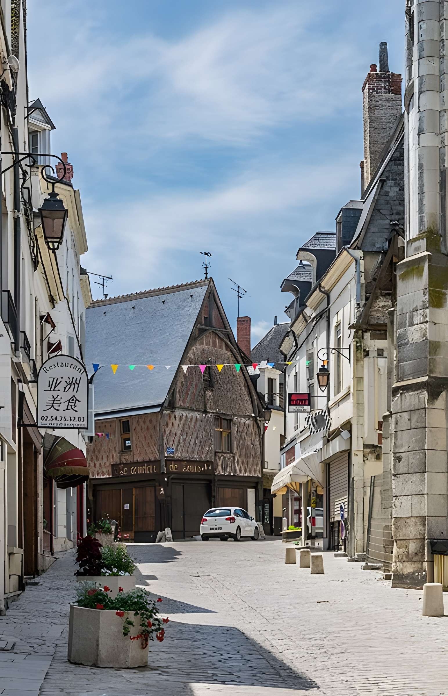 Maison à pans de bois, Grande-Rue à Saint-Aignan