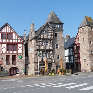 Maison à pans de bois, Quai de Jaudy à Tréguier