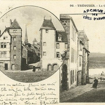 Maison à pans de bois, Quai de Jaudy à Tréguier