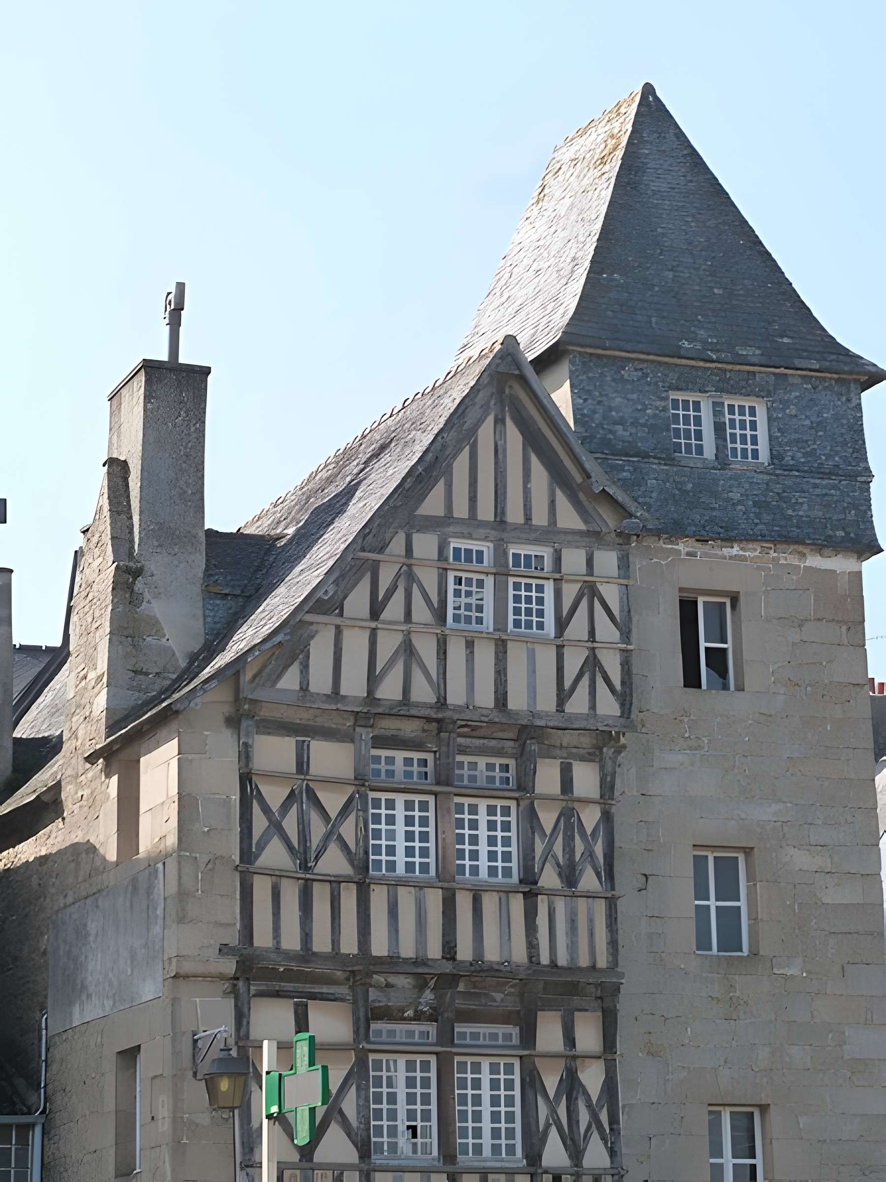 Maison à pans de bois, Quai de Jaudy à Tréguier