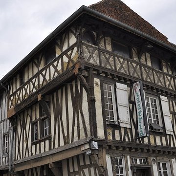 Maison à pans de bois, Rue Catel à Saint-Dizier