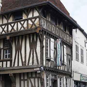 Maison à pans de bois, Rue Catel à Saint-Dizier