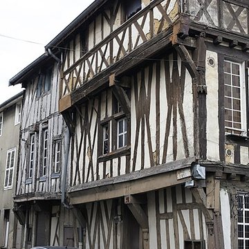 Maison à pans de bois, Rue Catel à Saint-Dizier