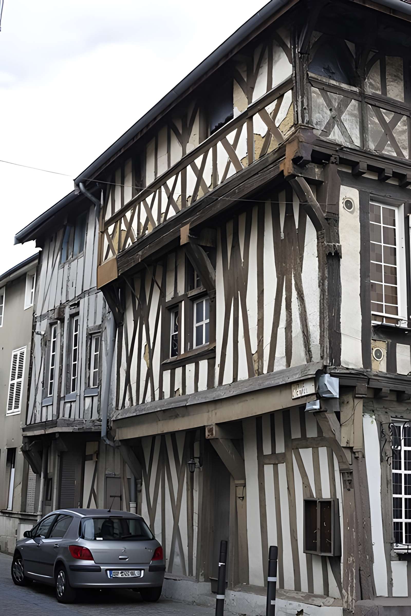 Maison à pans de bois, Rue Catel à Saint-Dizier