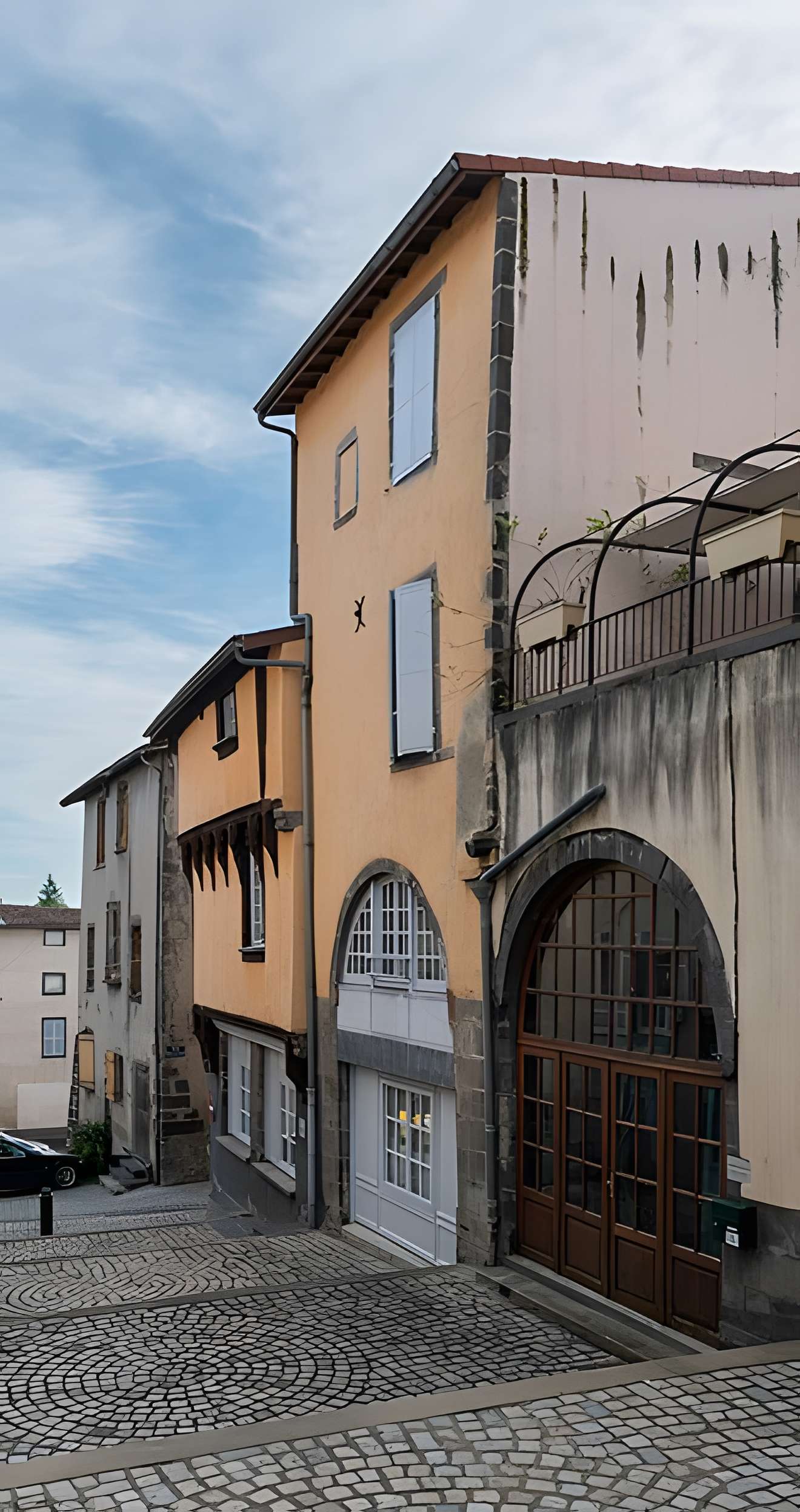 Maison à pans de bois, Rue de Bouillon à Maringues