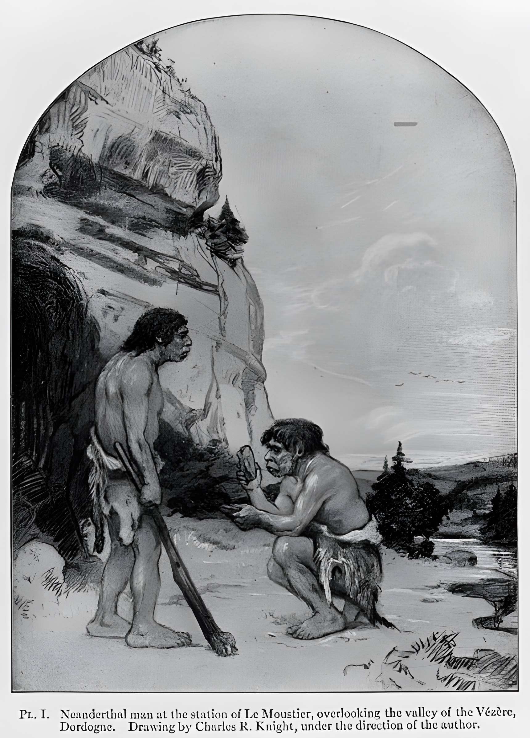 Gisement préhistorique du Moustier à Saint-Léon-sur-Vézère