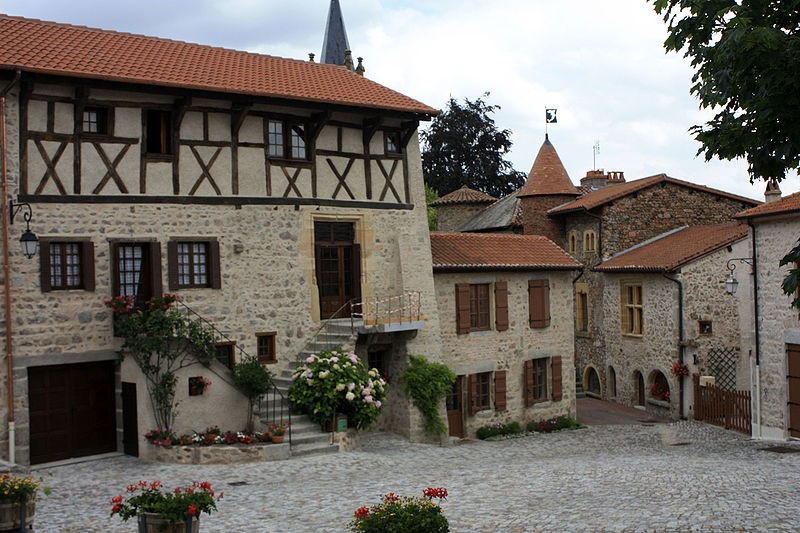 Photo de Maison à pans de bois, Rue de la Grande Charrière au Crozet