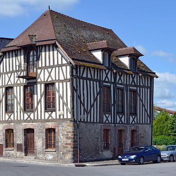 Maison à pans de bois, Rue de lAbreuvoir à Bray-sur-Seine
