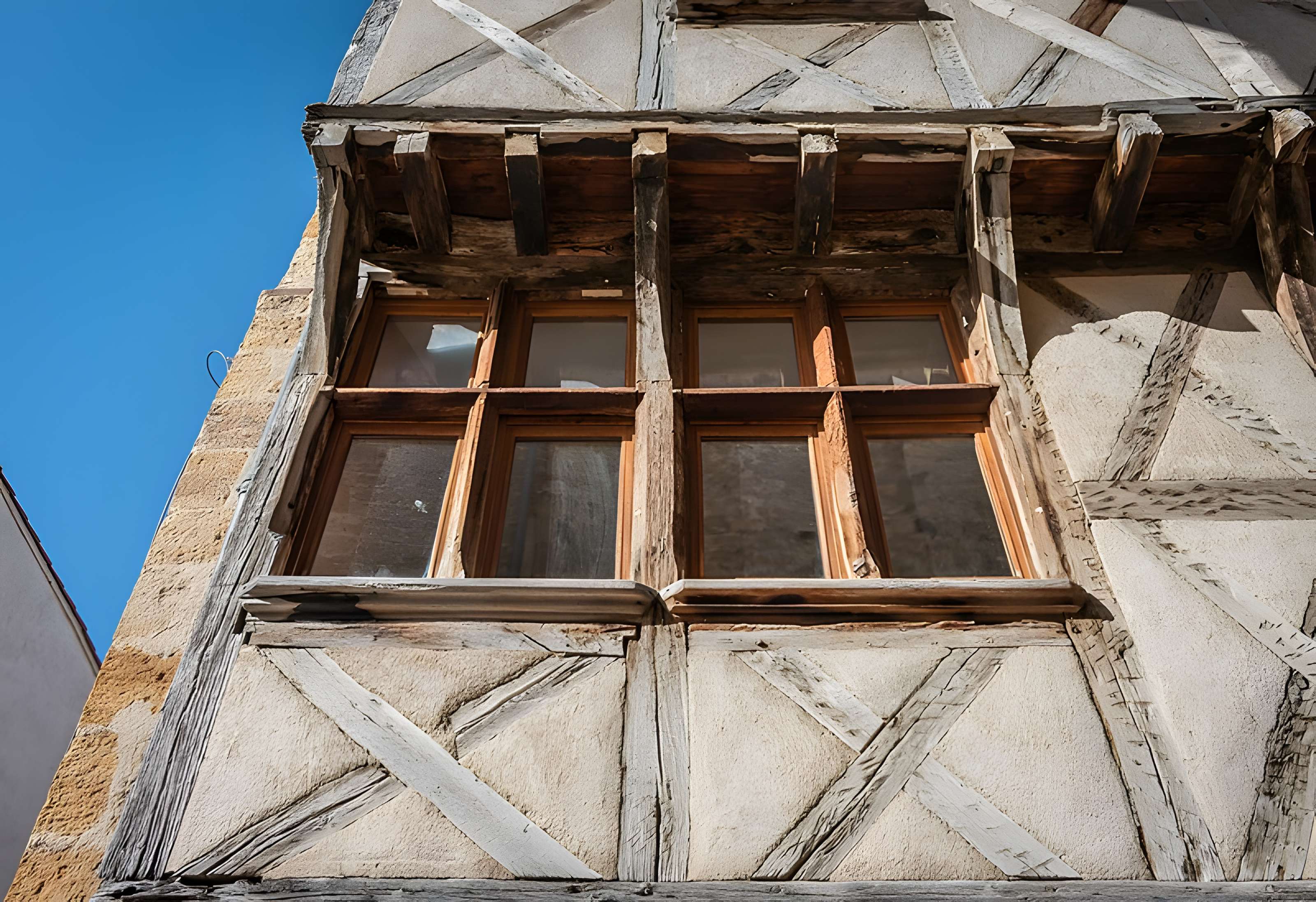 Maison à pans de bois, Rue du Palais à Vic-le-Comte