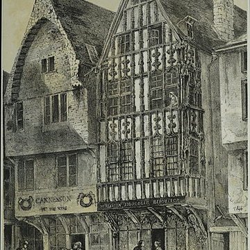 Maison à pans de bois, Rue Saint-Julien à Reims