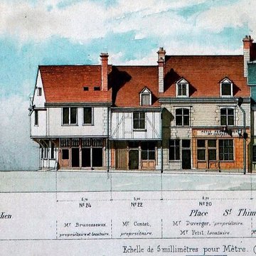 Maison à pans de bois, Rue Saint-Julien à Reims