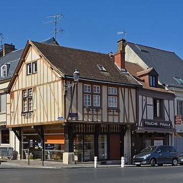 Maison à pans de bois, Rue Saint-Julien à Reims
