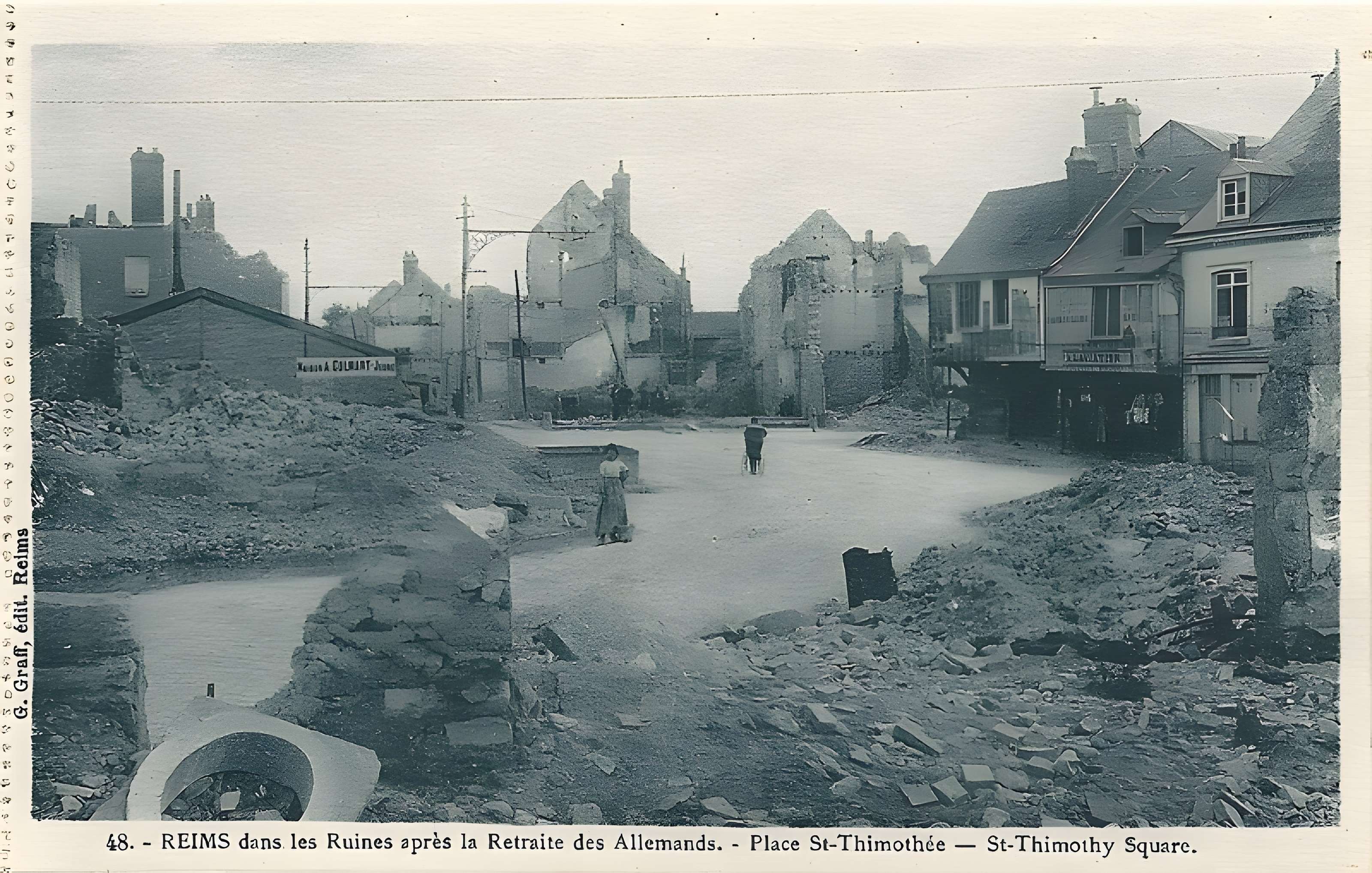 Maison à pans de bois, Rue Saint-Julien à Reims